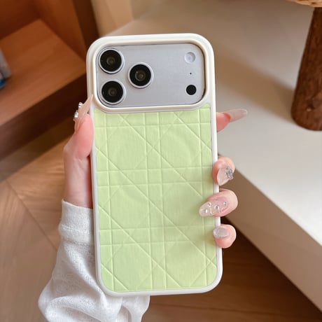 MagSafe対応 iPhone18Pro/17ケース キルティング iPhone16Pro/15ケース レザー調 高品質高級感 [M6728]