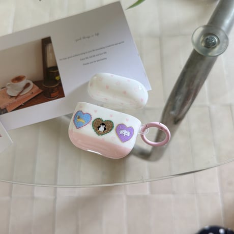 ペンギン Airpods Pro3ケース 韓国風 Airpods4/3カバー pro2/pro1 リング/キーホルダー 可愛い[M6611]
