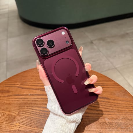 クリア iPhone17/17proケース MagSafe対応 黄ばまない 薄型 iPhone16promax/15/14対応 高透明感 [M3509]