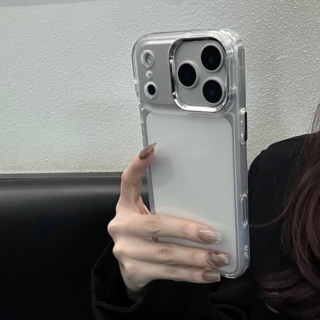 クリア iPhone18Pro/18ProMaxケース 高透明感 iPhone17/15Pro/14Promaxカバー シンプル風 軽量[M6675]