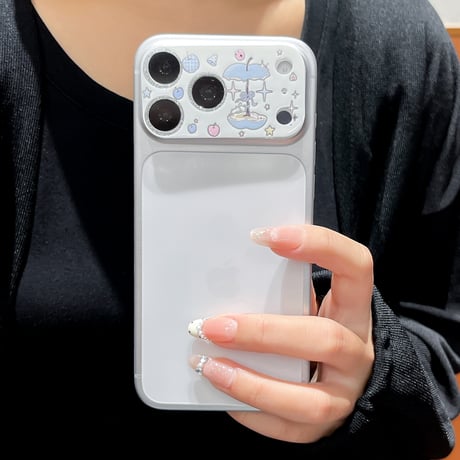 可愛い動物柄 カメラカバー  iPhone18Pro/18promax iPhone17pro/17ProMax ガラスレンズフィルム  傷から保護  [M6622]