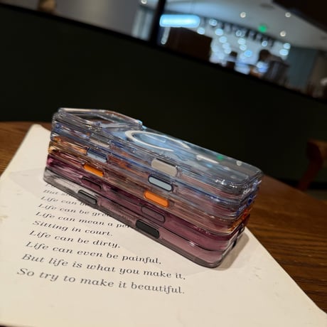 高透明クリア iPhone18ProMax/18Proケース MagSafe対応 カメラコントロール保護カバー iPhone17/16/15シリーズ 薄型軽量 [M6751]