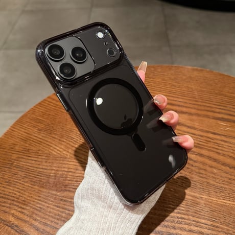 高透明クリア iPhone18ProMax/18Proケース MagSafe対応 カメラコントロール保護カバー iPhone17/16/15シリーズ 薄型軽量 [M6751]