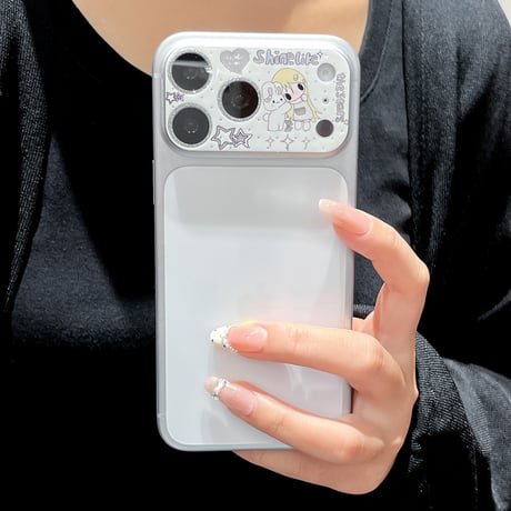 可愛い動物柄 カメラ保護カバー  iPhone18Pro/18promax iPhone17pro/17ProMax ガラスレンズフィルム  傷から保護  [M6631]