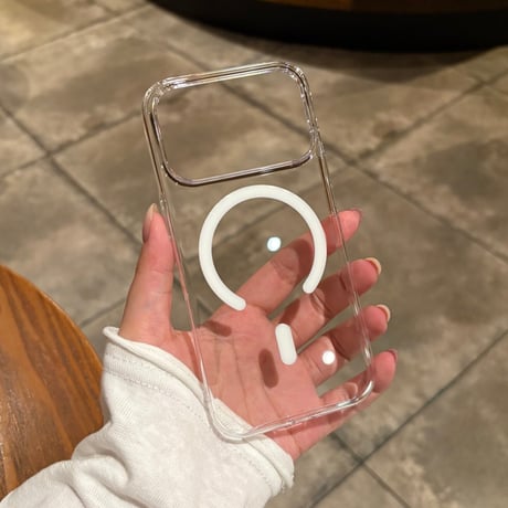 MagSafe対応 高透明 iPhone18Pro/18ProMaxケース カラーフレーム iPhone17/16proケース 薄型 軽量 精密設計[M6788]