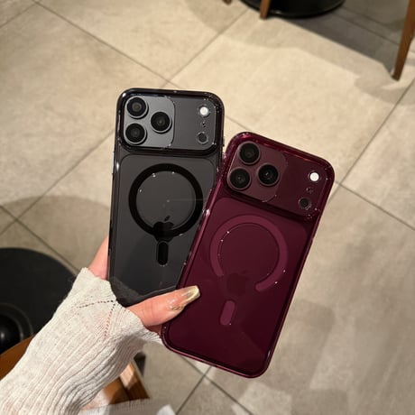 高透明クリア iPhone18ProMax/18Proケース MagSafe対応 カメラコントロール保護カバー iPhone17/16/15シリーズ 薄型軽量 [M6751]