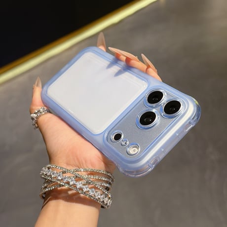 耐衝撃 四隅エアクッション iPhone18Pro/18ProMaxケース ソフト iPhone17/16proケース 薄型 軽量 着脱簡単[M6822]