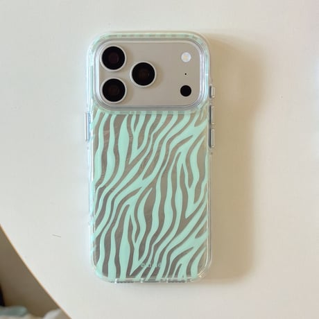 ゼブラ柄 iPhone18Pro/17ケース キラキラ感 iPhone16ProMax/15Pro/14ケース オシャレ シンプル風[M6603]