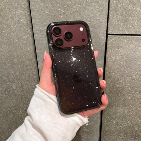キラキラ iPhone18Pro/17Proケース 透明 iPhone16/15promaxカバー おしゃれ 軽量 着脱簡単[M4923]