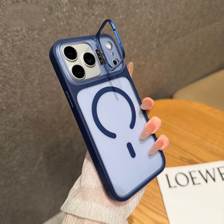 カメラスタンド iPhone18Pro/17ProMaxケース MagSafe対応 指紋防止 iPhone16Pro/15/14ケース 多機能[M6668]