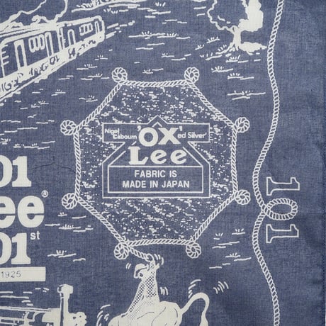 LEE × NIGEL CABOURN,'OX'ED SILVER' - 101 BANDANA