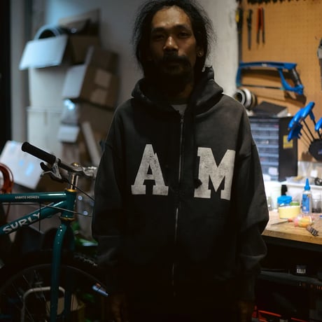 BOW WOW Zip Hoodie Aging "A.M." Lサイズ