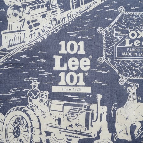 LEE × NIGEL CABOURN,'OX'ED SILVER' - 101 BANDANA