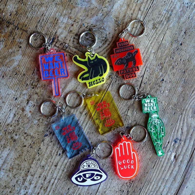 WHW! アクリルキーホルダー | Purveyors