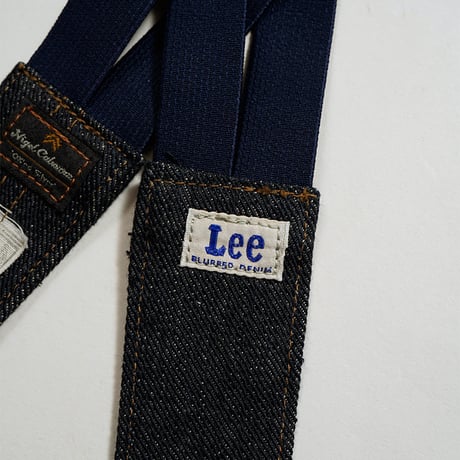 LEE × NIGEL CABOURN,'OX'ED SILVER' - FIELD WORKER SUSPENDER