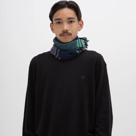 THE INOUE BROTHERS,Brushed Scarf Check
