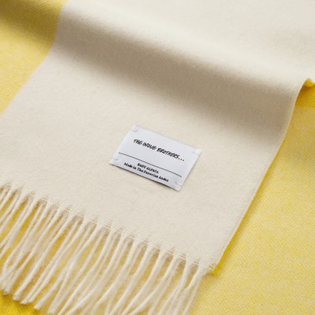 THE INOUE BROTHERS,Brushed Scarf Block