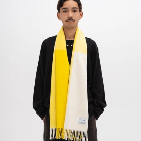 THE INOUE BROTHERS,Brushed Scarf Block