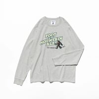 TACOMA FUJI RECORDS,FOOT OF THE MOUNTAIN ALE COTTON LS designed by Jerry UKAI