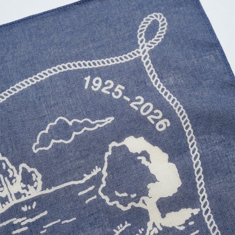 LEE × NIGEL CABOURN,'OX'ED SILVER' - 101 BANDANA