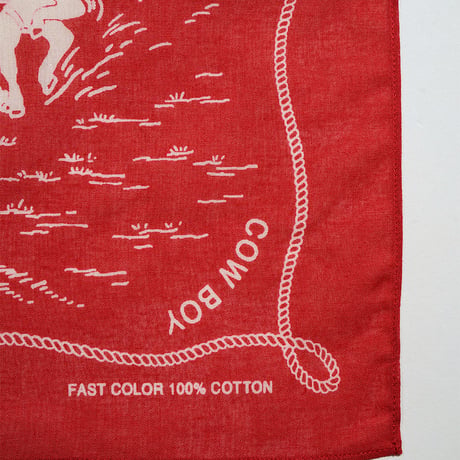 LEE × NIGEL CABOURN,'OX'ED SILVER' - 101 BANDANA