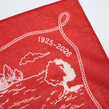 LEE × NIGEL CABOURN,'OX'ED SILVER' - 101 BANDANA