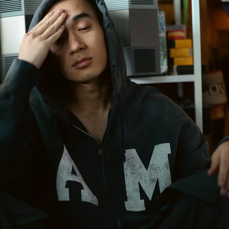 BOW WOW Zip Hoodie Aging "A.M." Lサイズ