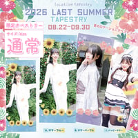 【季節限定】（ロケ/タペキー付き）通常サイズタペストリー『ラストサマー』〈100-001B〉