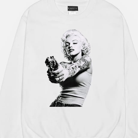RARETE (ラルテ) マリリンモンロー Marilynmonroe 構え 銃口 トレーナー
