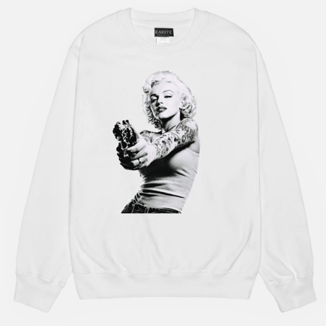 RARETE (ラルテ) マリリンモンロー Marilynmonroe 構え 銃口 トレーナー