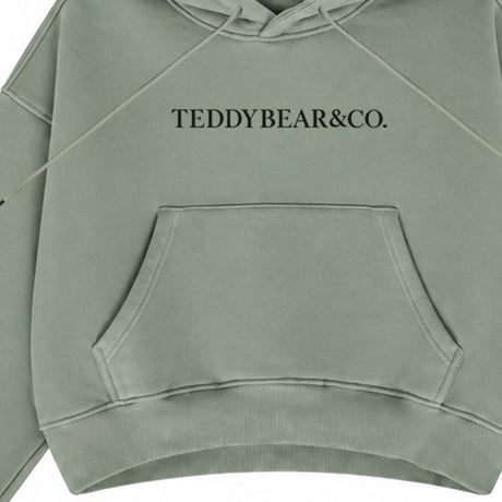 RARETE (ラルテ) TEDDYBEAR＆CO. レディース　クロップド丈 パーカー