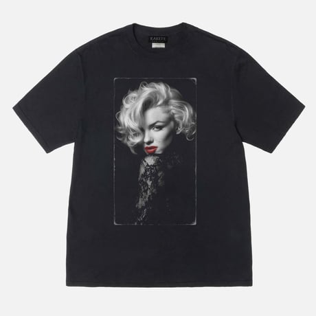 RARETE (ラルテ) マリリンモンロー Marilynmonroe Tシャツ ブラックレース