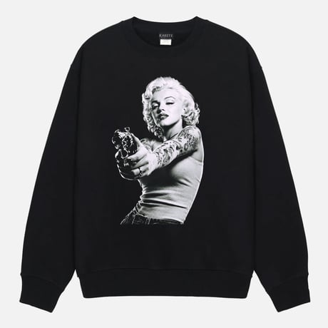 RARETE (ラルテ) マリリンモンロー Marilynmonroe 構え 銃口 トレーナー