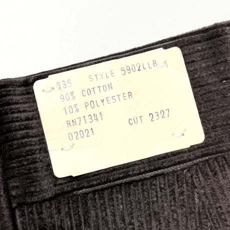 1980's L.L.Bean Corduroy Trousers Deadstock