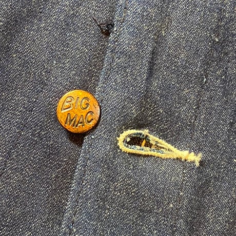 1960's BIG MAC Denim Coverall Deadstock