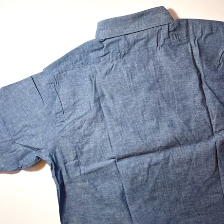 1960's COMPASS Chambray L/S Shirt Deadstock