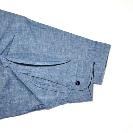 1960's COMPASS Chambray L/S Shirt Deadstock