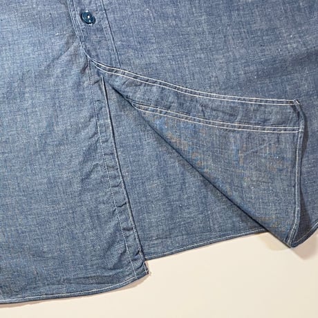 1940's US.NAVY Chambray L/S Shirt