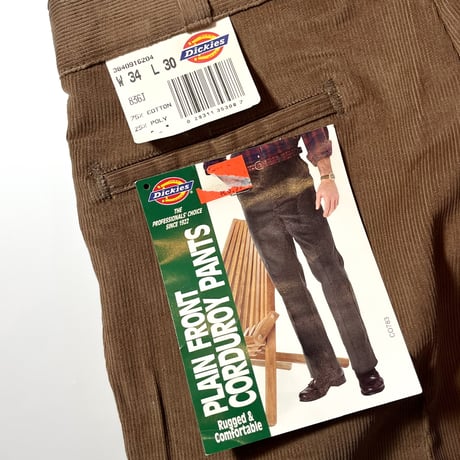 1990's Dickies Corduroy Trousers Deadstock
