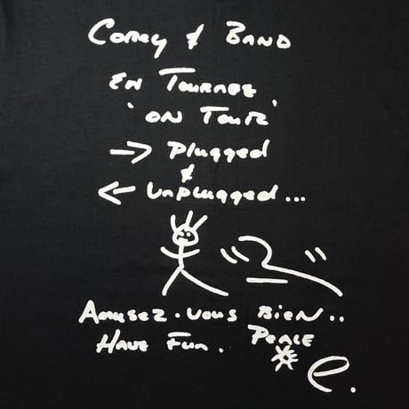 1990's〜 FRUIT OF THE LOOM Corey Hart Printed Tee