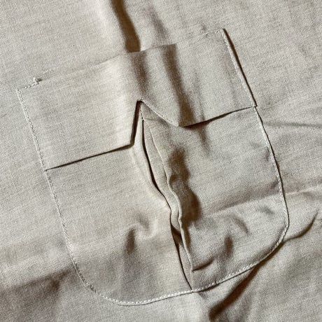 1960's B.V.D. Rayon L/S Shirt Deadstock