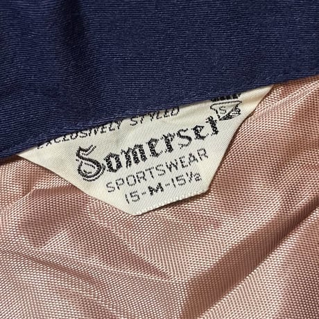 1960's Somerset Rayon L/S Shirt Deadstock