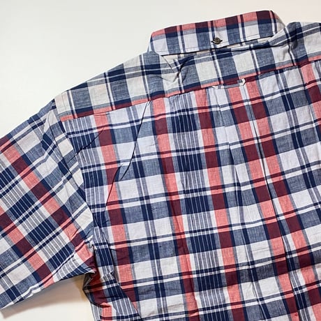 1960's Westley Indian Madras S/S Shirt Deadstock