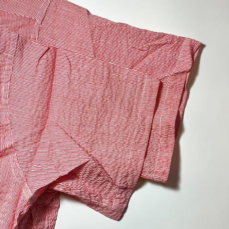 1950's TERRACE CLUB Seersucker S/S Shirt Deadstock