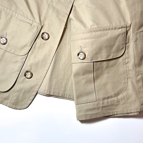 1990's Willis&Geiger Poplin Vest Deadstock
