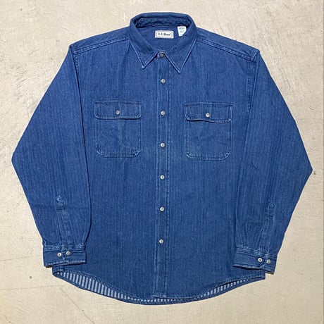 1990's L.L.Bean Denim L/S Shirt
