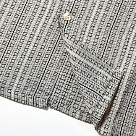 1960's Spectator Cotton&Rayon L/S Shirt Deadstock