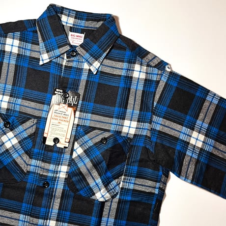 1960's BIG MAC Flannel L/S Shirt Deadstock