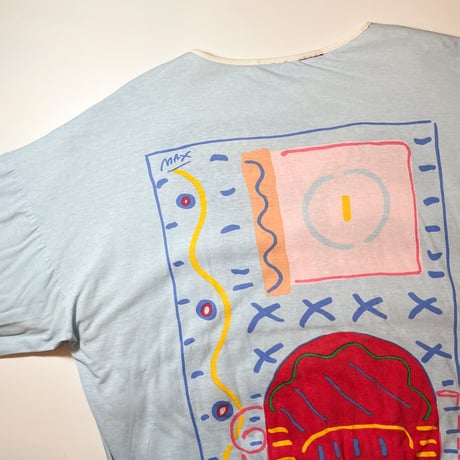 1980's Unknown Peter Max Printed Reversible Sweat
