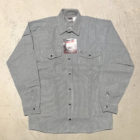 1990's BIG BILL Hickory L/S Shirt Deadstock
